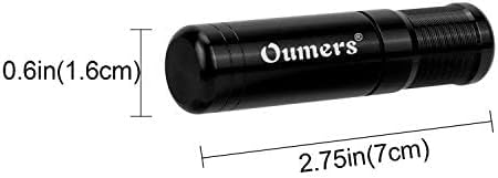 Oumers Tubeless Bike Tire Repair Tool Kit, Bike Tire Punctures with 5PCS Bacon Strips Plus Insertion Tool Tire Repair Fork Reamer...